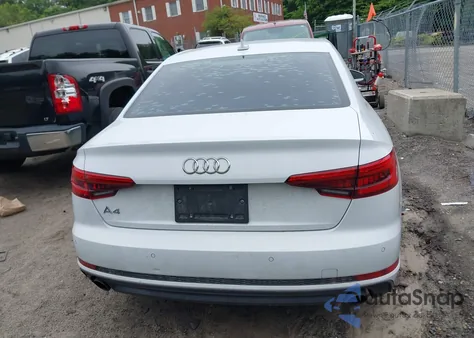 2017 Audi A4 2.0T Premium from USA, damaged, VIN WAULNAF40HN042422